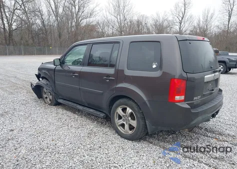 2012 Honda Pilot Ex-L from USA, damaged, VIN 5FNYF4H53CB083101